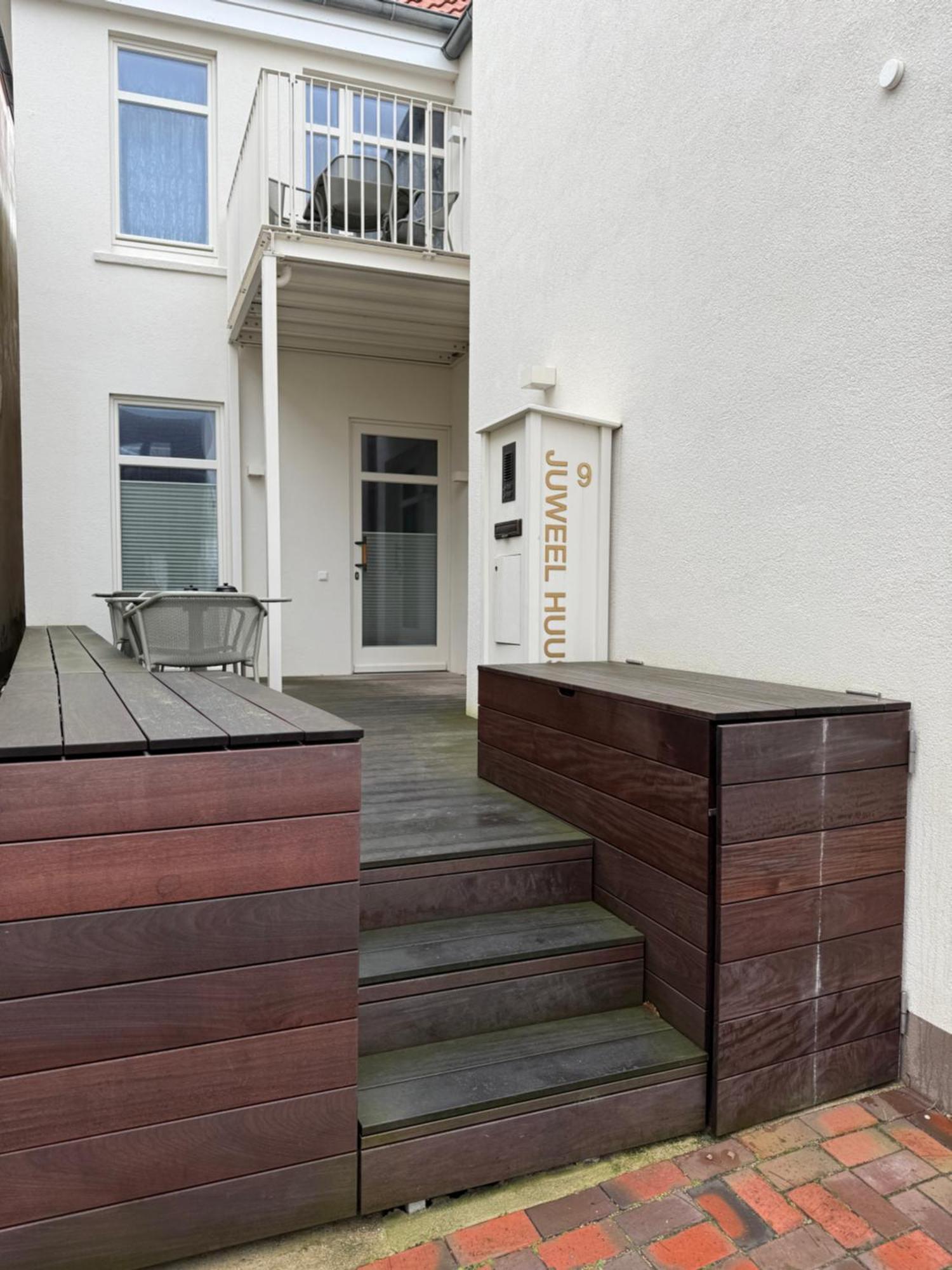 J Huus 4 I 99M I Strand I Kurplatz I Eg I Terrasse I Ruhig I King I Fb Heizung I Privateingang I Huus Design Norderney Esterno foto
